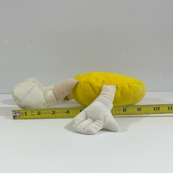 M&M Yellow Plush Stuffed Toy 2016 9.5” - Picture 9 of 9